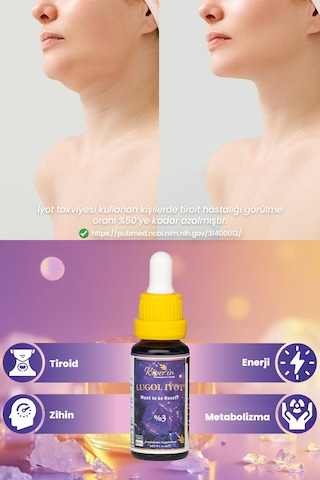 Kiperin Lugol %3 İyot 20 ML