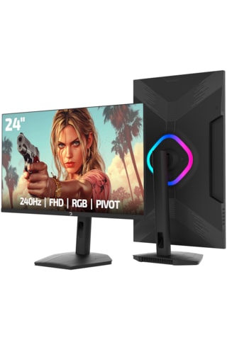 Gamepower Lunis L20 24'' 240hz 0.5ms Va Fhd Rgb Pivot Gaming Monitör