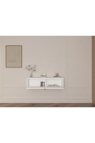 Duvar Montajlı Dresuar Beyaz