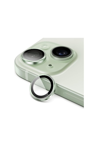 İphone 15 / 15 Plus Uyumlu Safir Lens Çizilmez Dayanıklı Kamera Koruyucu