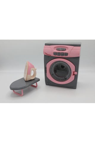 Aya-40302 Oyuncak Çamaşır Makinesi Pembe
