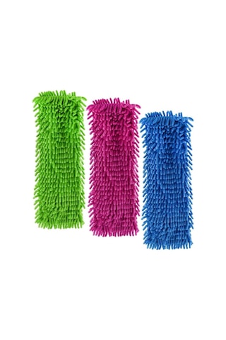 Cod-Ex Mikrofiber Islak Kuru Nemli Makarna Şönil Palet Tablet Mop Yedeği - 50 CM - 3 Adet