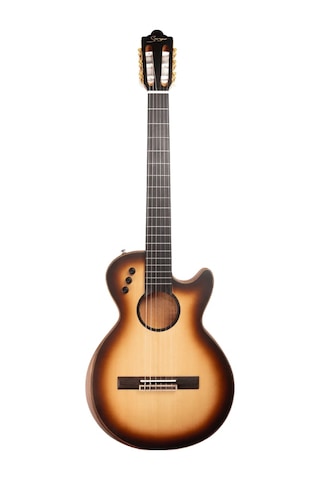 Smıger Le-c1 Sb 40" İnce Kasa Kesik Elektro Klasik Gitar Sunburst