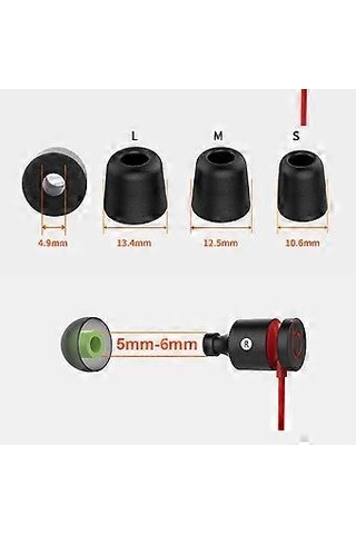 Kulak Tıkacı Hafızalı Köpük Uçlar Yedek Uçlar Kulak Tıkacı Kulak Uçları Kulak Tıkacı Köpük Kulaklık Uçları Köpük Aksesuarlar