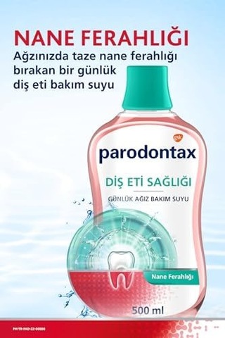 Nane Ferahlığı Ağız Bakım Suyu 500 Ml Alkolsüz