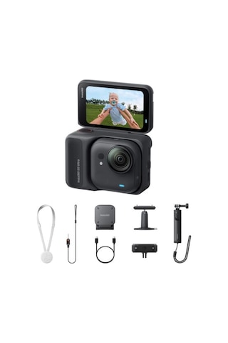 Insta360 Creator Paket Siyah Aksiyon Kamerası Go Ultra
