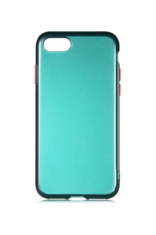 Apple Uyumlu iPhone 8 Plus Kılıf Zore Bistro Kapak Koyu Yeşil