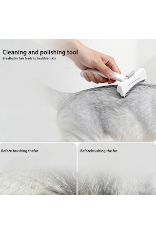 Kedi Ve Köpekler İçin Tüy Toplama Tarağı Kısa Tüylü Uzun Tüylü Long Short Hair