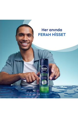 Nivea Fresh Sensation Erkek Sprey Deodorant 3 x 150 ML