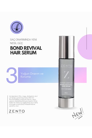 Zento Repair Comlex Bond Revival Hair Serum 50 ML