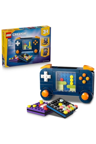LEGO® Creator 3’ü 1 Arada Retro Oyun Konsolu 31380 – 8 Yaş ve Üzeri Çocuklar için Yaratıcı Oyuncak Yapım Seti (268 Parça)
