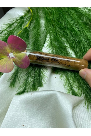 Kına Nişan Nikah Düğün İsteme Hediyelik Cam Tüp Kahve / Kına Seçenekli Şefaf