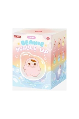 1 Adet Beanie Bubble Up Blind Box Bebeği Sıkınca Ağzındaki Balon Şişiyor