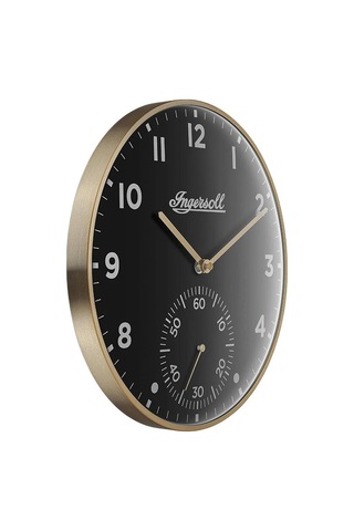 Ingersoll Ic003gb Duvar Saati Siyah