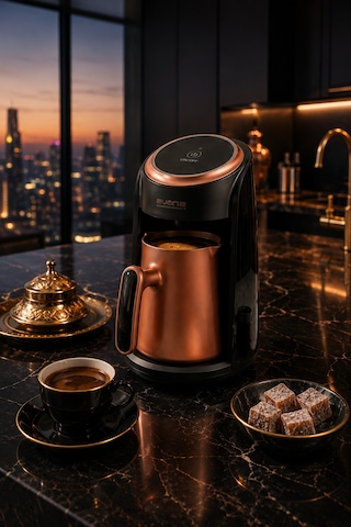 Evona Lunera Premium 600 W Bol Köpüklü Türk Kahve Makinesi