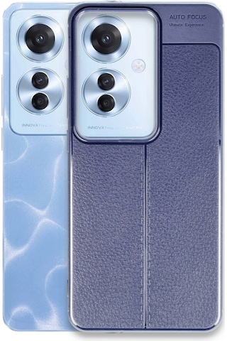 Newface - 746 - Oppo Reno 11f Kılıf Auto Focus Kapak - Csmo-tex - - Lacivert