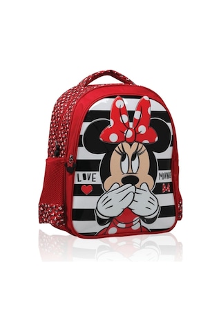 Minnie Mouse Ilkokul Çantası Ve 5 Parçalık Orjinal Set Karışık Renkli