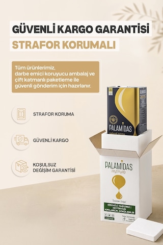 Palamidas Soğuk Sıkım Natürel Sızma Zeytinyağı Özel Harman 5 L