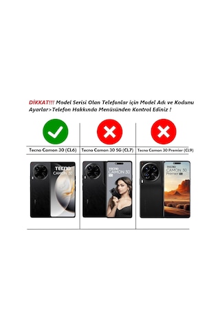 Tecno Camon 30 CL6 Uyumlu Silikon Kılıf - Kamera Korumalı Esnek Pastel Renk Kapak - Mor