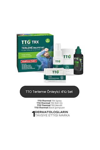 Tto Trx Terleme Önleyici Set 4'lü