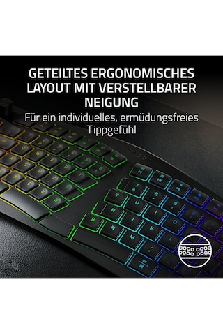 Razer Pro Type Ergo Kbs Klavye Us Rz03-05440100-r3m1