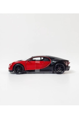 Bugatti Chiron 1:24 Model Maket Araba Kırmızı