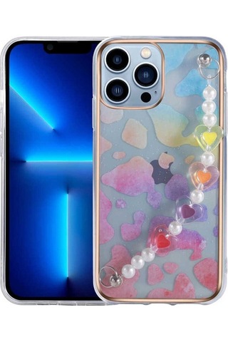 Apple Uyumlu iPhone 13 Pro Kılıf Zore Pilla Kapak Colorful