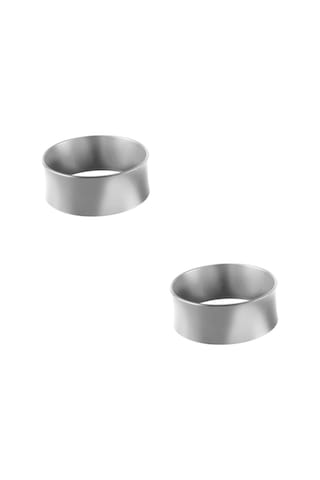 1/2/3/5 58mm Espresso Dozaj Hunisi İçin Kahve Dozaj Halkaları Gümüş 75,3x29mm 1 Set Diğer