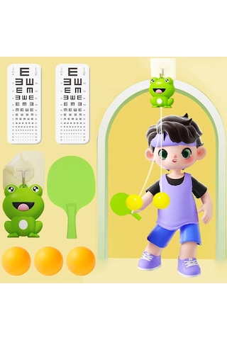 Asılı Kurbağa Masa Tenisi Eğitmeni Ev Çocuk Ebeveyn-çocuk Algısı Çok Renkli