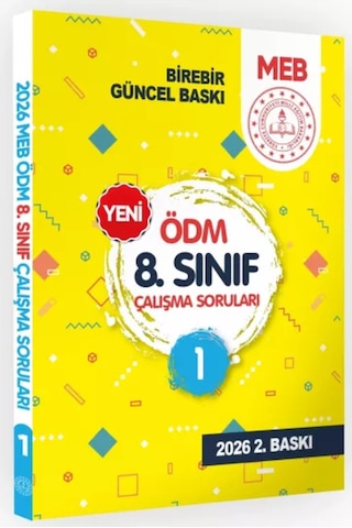 2026 LGS 8.sınıf Meb Çalışma Soruları Soru Bankası 6lı Modül Set Ödm Çalışma Kitapları Baskı Ücreti