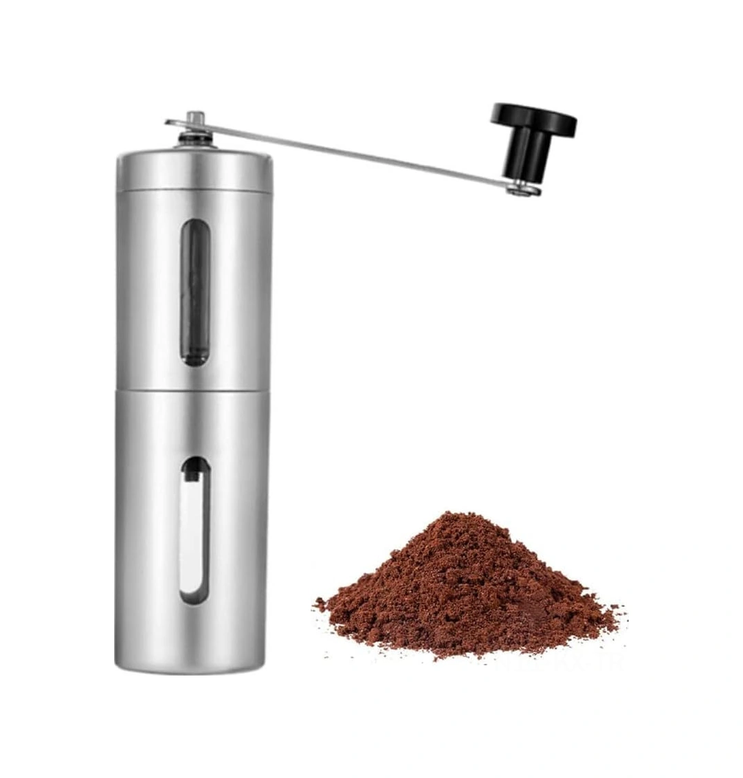 Kangvka 304 Paslanmaz Çelik Seramik Tefli El Coffee Grinder, Ayarlanabilir Öğütme Seçeneği İle Ev, Ofis Ve Kamp İçin Taşınabilir Kahve Fincanı Diğer