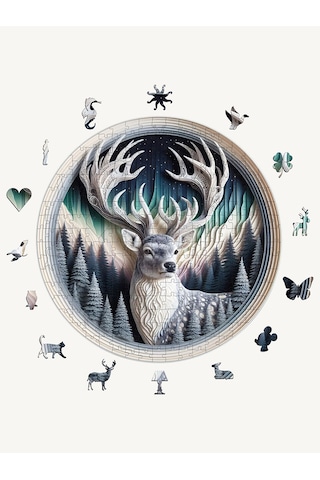 Ncpuzzles Geyik Deer - 49 Cm X 49 Cm Yapboz