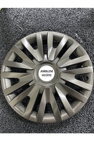 Renault Kangoo 14" Jant Kapağı Kırılmaz Füme 4911fümerenault