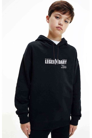Tshirthane How I Met Your Mother Legendary Baskılı Unisex Çocuk Sweatshirt (528633456) Siyah