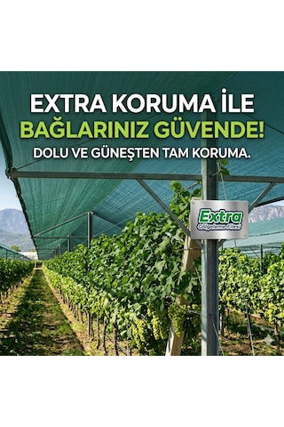 Extra Gölgeleme Filesi %55 - 45 Gr/m2 Yeşil