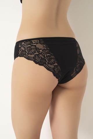 Kadın Dantelli 4'lü Paket Karışık Renk Külot Asorti-1 C7t0n0o408 001