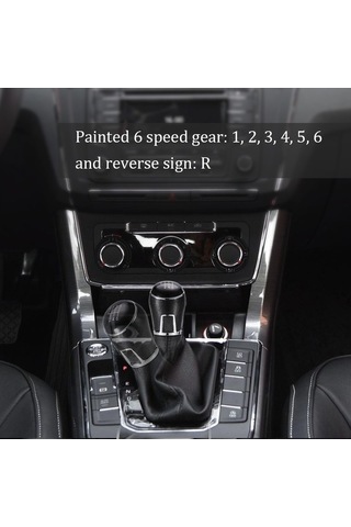 Dancemonkey Vw Passat B7 6 Vites Deri Vites Topuzu - Kolay Montaj Diğer