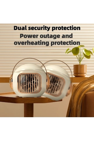 Trendooze Küçük Alan 500w Taşınabilir Isıtıcı, Hızlı Isıtır, Hafif Masaüstü