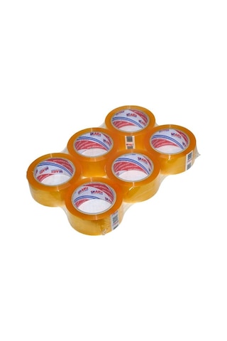 Alfa Bant Şeffaf Koli Bandı / 45 Mm X 100 Metre / 6'lı 10 Paket - 60 Adet Diğer