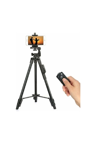 Yunteng VCT-5208 Bluetooth Kumandalı Tripod