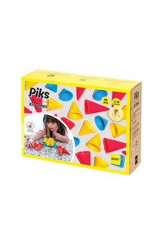 Oppi Piks Yapı Ve Denge Oyunu Koni 48 Parça
