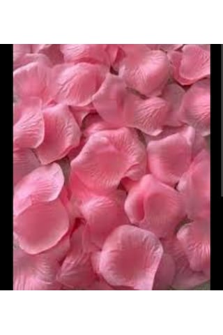 Pembe Kumaş Gül Yaprağı