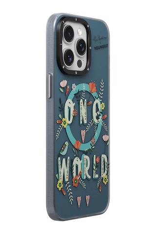 Apple Uyumlu iPhone 15 Pro Kılıf Magsafe Özellikli Bee Brown Youngkit Colorful Life Serisi Turkuaz