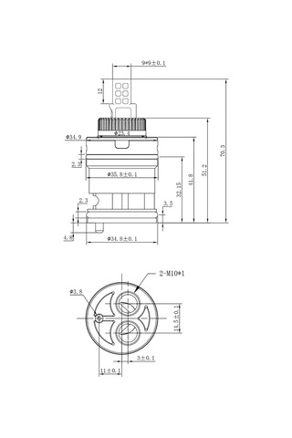 Esko Feedforward 35mm Direkt Bağlantılı Kartuş. 337060748 Siyah