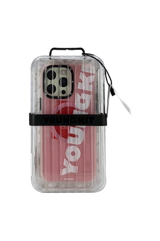 Youngkit - Apple Uyumlu iPhone 15 Pro Binfen Arka Koruma Kılıf - Yeşil Yeşil