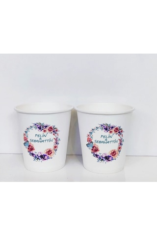 Kişiye Özel Baskılı Karton Bardak Maycup 500