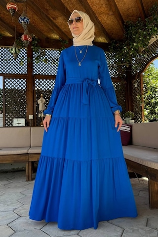 Rabia Şamlı Asil Elbise Saks Normal