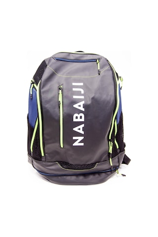 Unisex Sarı/Siyah 27lt Yüzücü Sırt Çantası 5 bölmeli Nabaiji Meri Çok Renkli