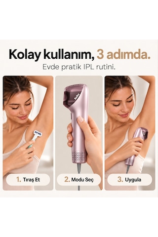 Robx A2030 Ipl Sapphire Sogutma 35 Joule Ultra Güç Hızlı Etki Çoklu Seri Otomatik Atım Pembe