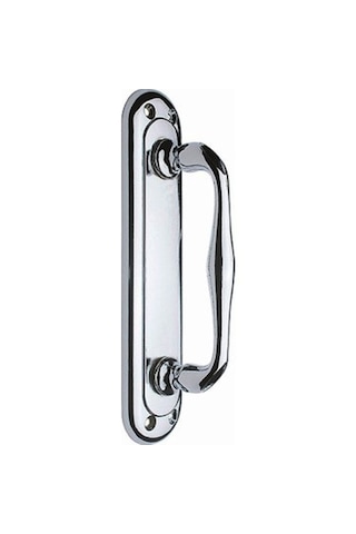 Kumru Çekme Kapı Kolu Krom Sürgülü Kapı Kolu Tutma Kol 16 Cm